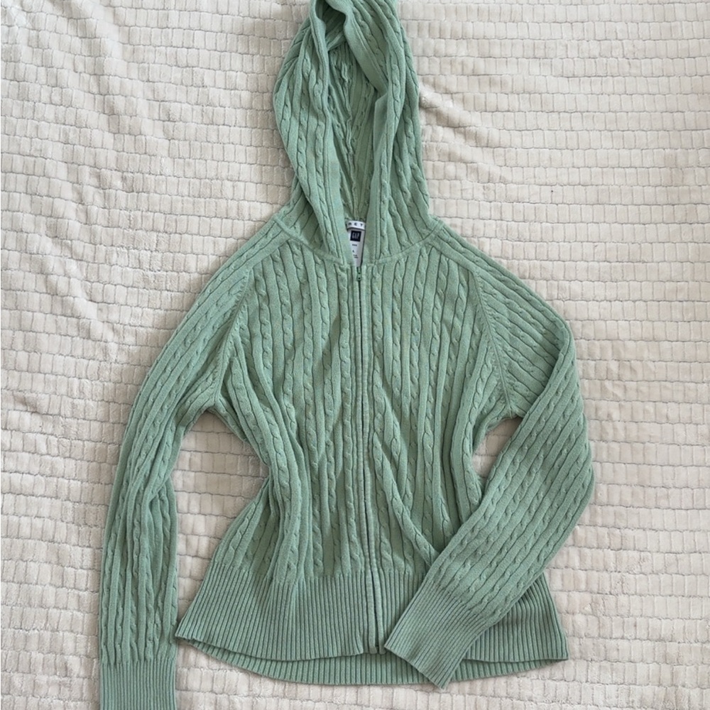 Gap Green Cable Knit Women's Sweater women’s Large